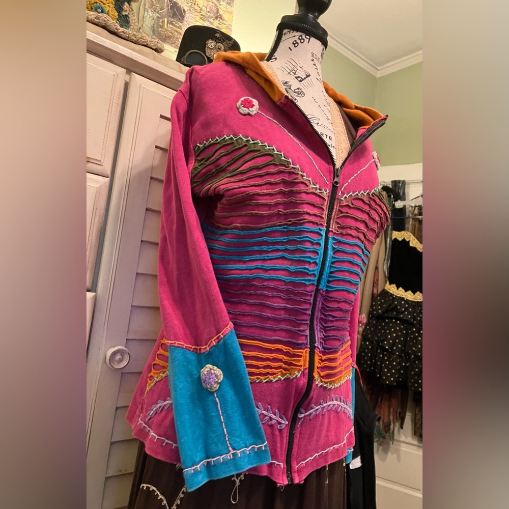Bohemian hoodie, S/M - Picture 14 of 14